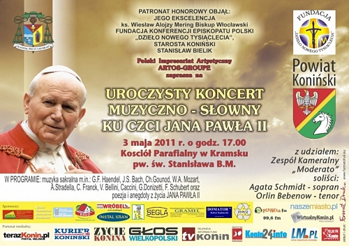 Koncert ku czci Jana Pawła II