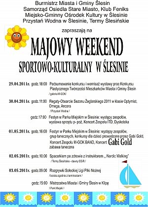 Sportowo - kulturalny weekend w Ślesinie