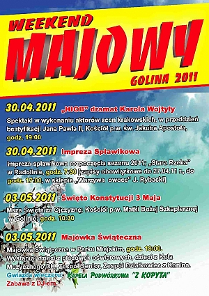 Weekend majowy w Golinie