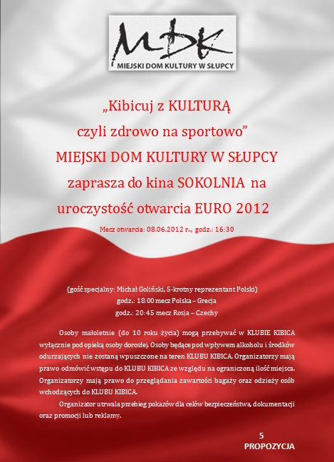 LOT „Marina” poleca ... oferty na EURO 2012
