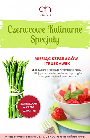 Atut szparagowo-truskawkowy!