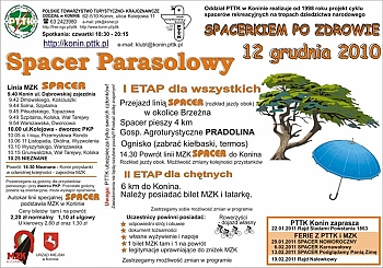 „Spacer Parasolowy”