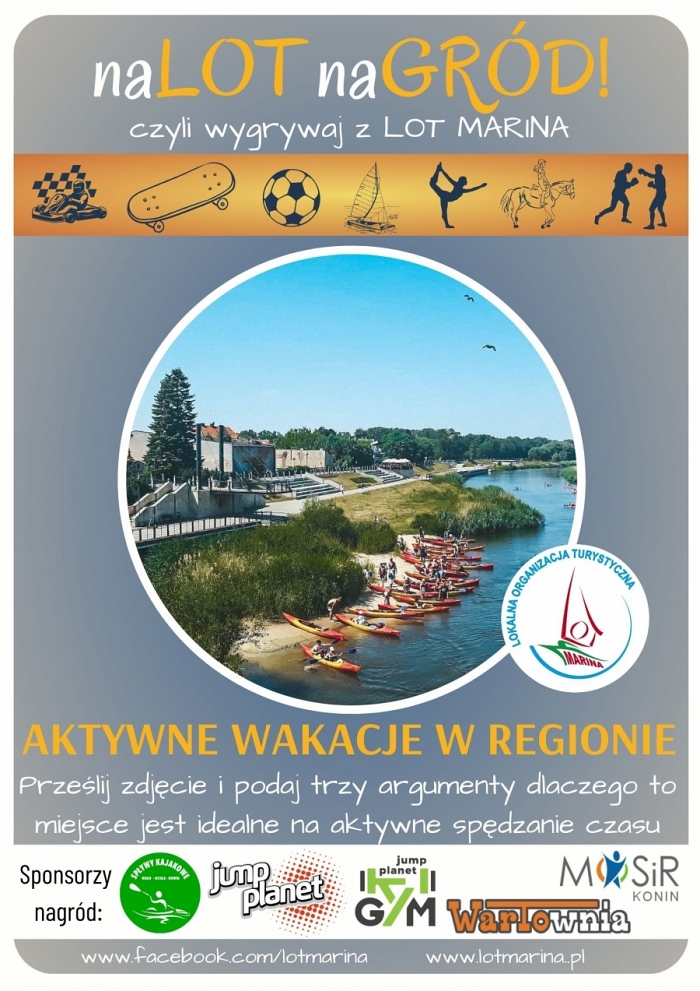 Plakat konkursu wakacyjnego