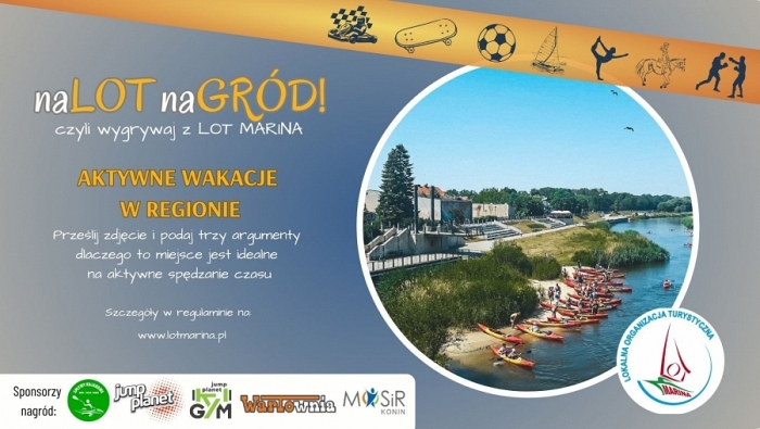Plakat konkursu wakacyjnego 2